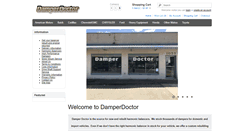 Desktop Screenshot of damperdoctor.com